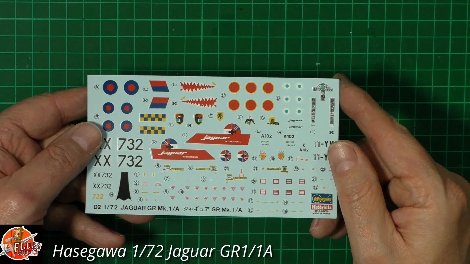 Hasegawa 1/72 Jaguar Mk.1/1A Review — Flory Models